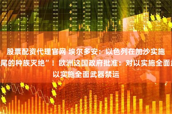 股票配资代理官网 埃尔多安：以色列在加沙实施“彻头彻尾的种族灭绝”！欧洲这国政府批准：对以实施全面武器禁运