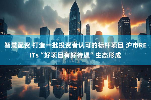 智慧配资 打造一批投资者认可的标杆项目 沪市REITs“好项目有好待遇”生态形成