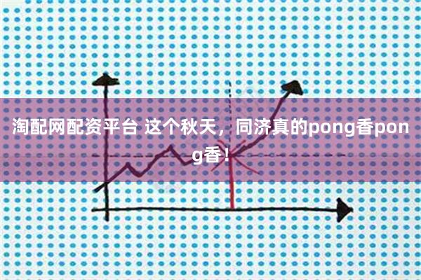淘配网配资平台 这个秋天，同济真的pong香pong香！