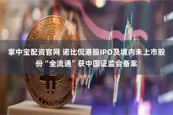掌中宝配资官网 诺比侃港股IPO及境内未上市股份“全流通”获中国证监会备案